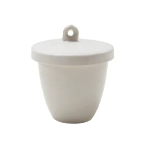 Crisol de Porcelana - con Tapa - 30 mL