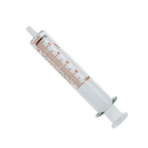Jeringa de Vidrio sin Aguja - 10 mL