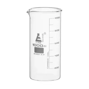 Vaso de precipitado alto Borosilicato 1L EISCO Certificado