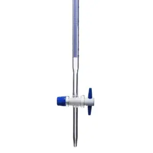 Bureta Schellbach 10 mL con Llave de PTFE Clase A Certificado lote ISO 385 EISCO