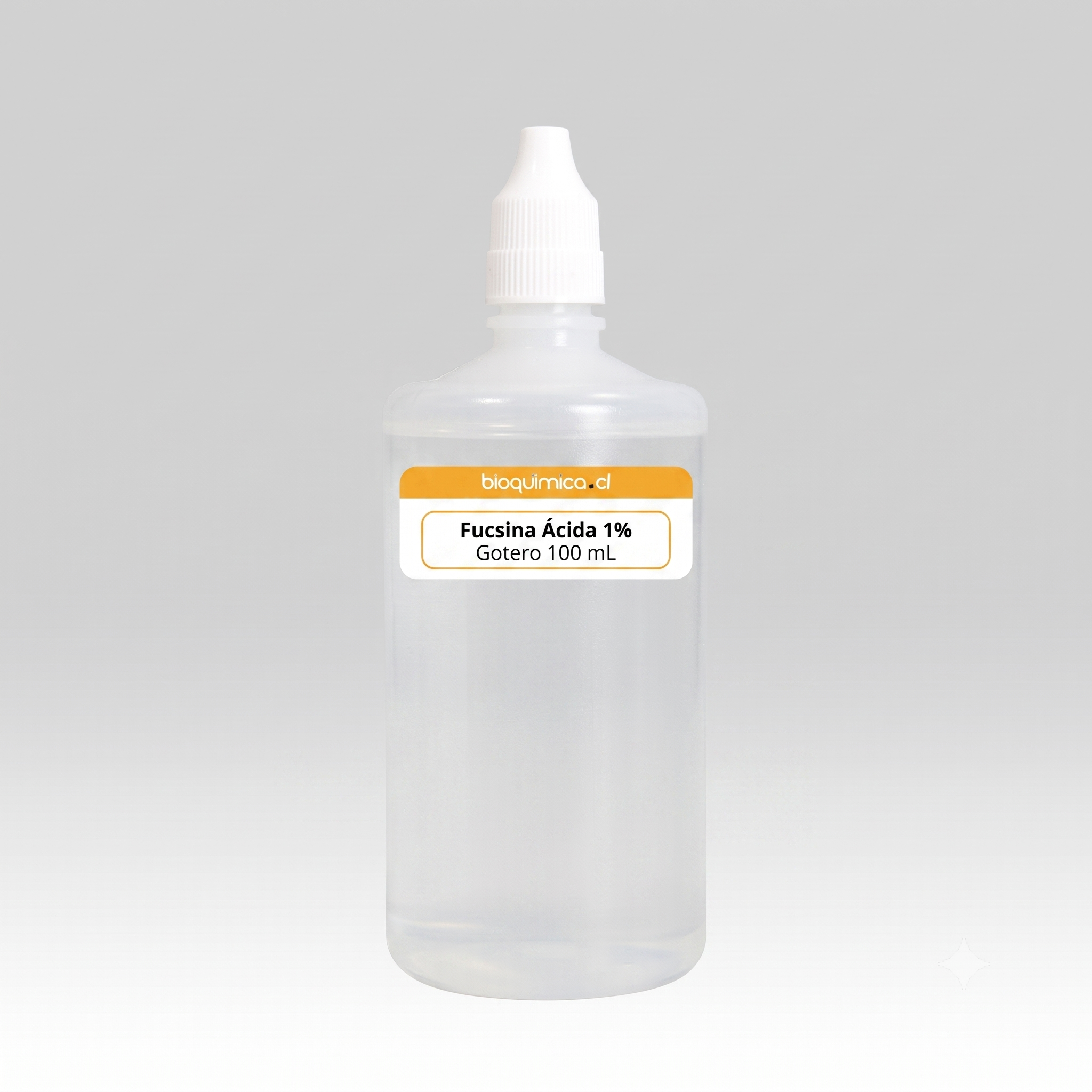 Fucsina Ácida 1% - Solucion Alcoholica - Técnico - Gotero 100 mL