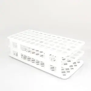 Gradilla plastica p/90 tubos de 13 mm