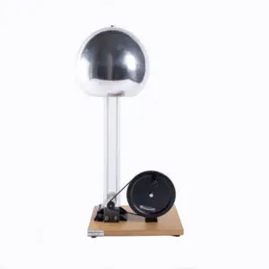 Generador Van de Graaff con manivela