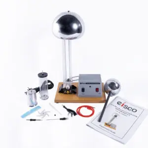 Generador  Van de Graaff con motor - 220V