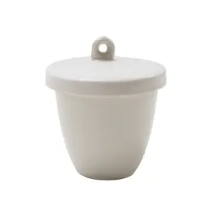 Crisol de Porcelana - con tapa - 40 mL
