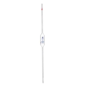 Pipeta Volumetrica 50 mL simple aforo Clase A Certif lote ISO 648 - EISCO