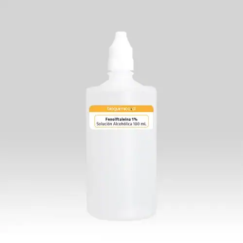 Fenolftaleína 1% - Indicador de pH - Técnico - 100 mL
