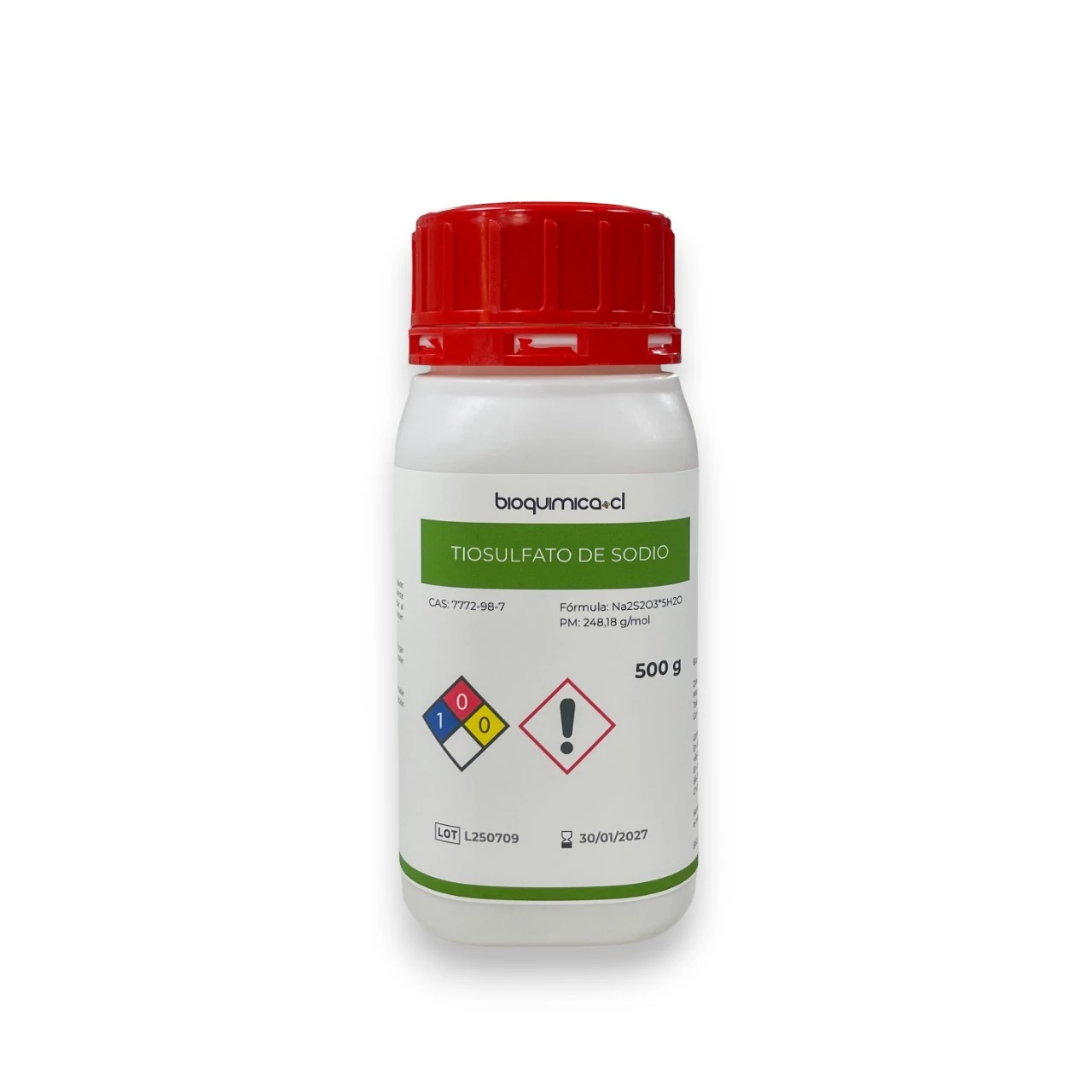 Tiosulfato de Sodio - 500 gramos