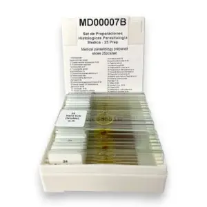 Set de Preparaciones Histologicas Parasitos I - 25 Prep
