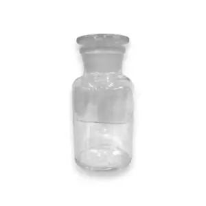 Botella Boca Ancha de Vidrio Transparente 500 mL con Tapón de Vidrio Esmerilado