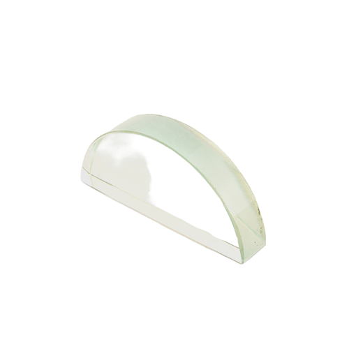 Prisma Semicircular de Vidrio - 90 x 18 mm