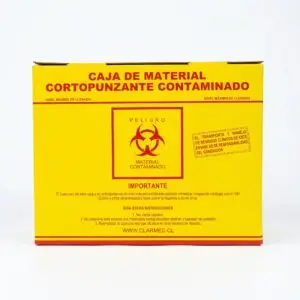 Caja Armable para Desechar Material Cortopunzante Grande